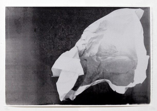 Christopher Carroll,  Watkins Project (untitled #1), serigraph and acrylic on paper, 15.5” x 22.5”, 2013