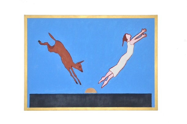 Penn Young, The Sacrifice As Reported to Her Mother, oil on canvas, 65" x 91", 2013.