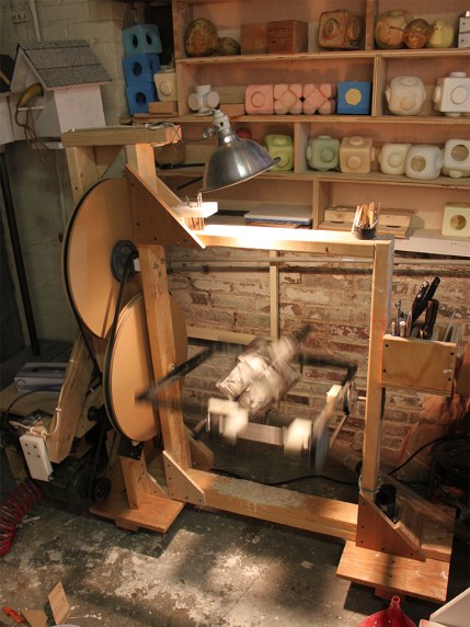 Andrew Mowbray studio view