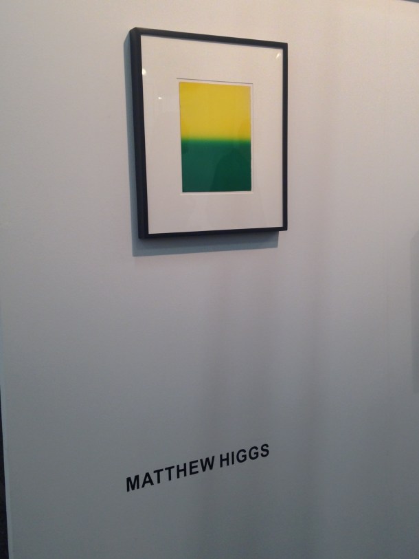 Matthew Higgs, The Apartment, NADA NY