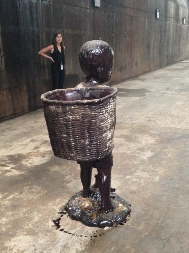 Kara Walker, "A Subtlety", Domino Sugar Factory, Brooklyn, NY, 2014.
