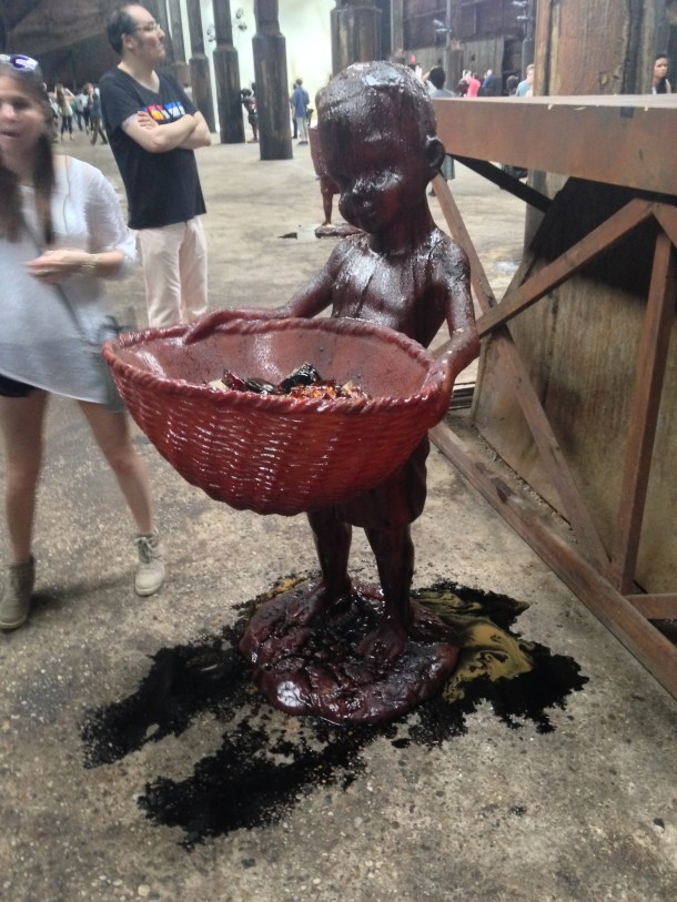 Kara Walker, "A Subtlety", Domino Sugar Factory, Brooklyn, NY, 2014.