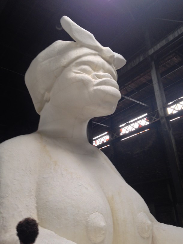 Kara Walker, "A Subtlety", Domino Sugar Factory, Brooklyn, NY, 2014.