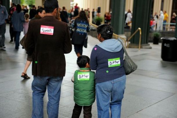 Promiscuous Production: Meeting is Bittersweet A National Bitter Melon Council Public, Interactive Intervention, Nov. 7, 2010. Part of the group exhibition: Let Them EAT LACMA, a 1-day performance event celebrating the closing of the garden-focused exhibition: EAT LACMA (June – November, 2010) Los Angeles County Museum of Art (LACMA).