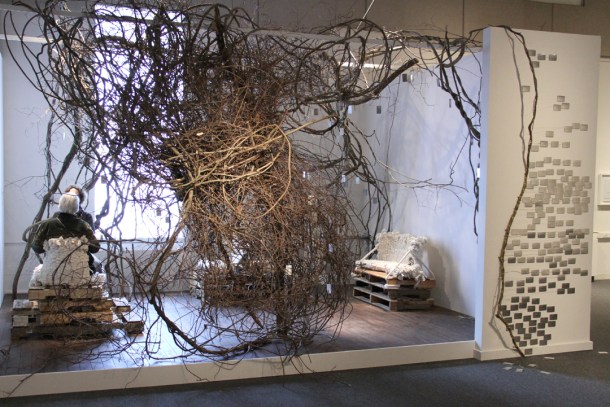 Andi Sutton, Gardens of the Future: Conversation in Memorial, Traveling Scholars Awardees 2010, School of the Museum of Fine Arts, Boston, 2012.