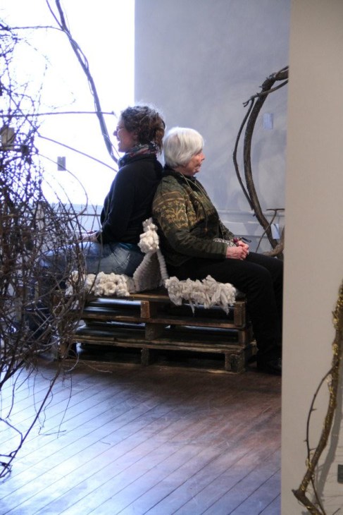 Andi Sutton, Gardens of the Future: Conversation in Memorial, Traveling Scholars Awardees 2010, School of the Museum of Fine Arts, Boston, 2012.