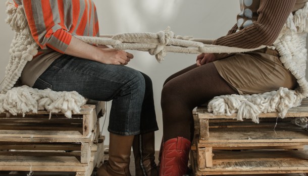 Andi Sutton, Gardens of the Future: Conversation in Memorial, an installation and performance for the exhibition Traveling Scholars Awardees 2010, School of the Museum of Fine Arts, Boston, 2012.