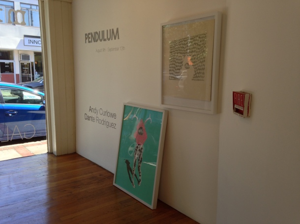Pendulum, Andy Curlowe and Dante Rodriguez,  Mingo Gallery